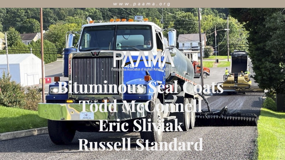 Bituminous Seal Coats