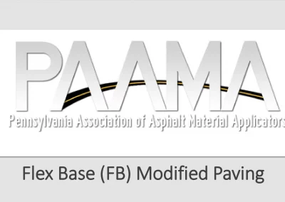 Paving with Flexible Base