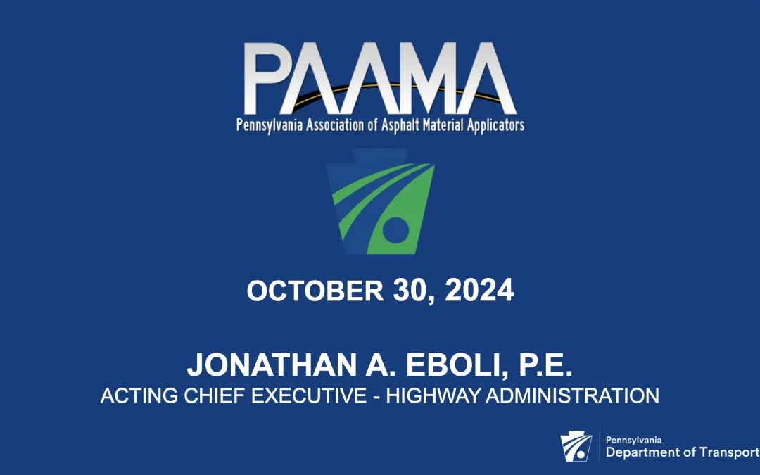 PennDOT Presentation – Jonathan Eboli