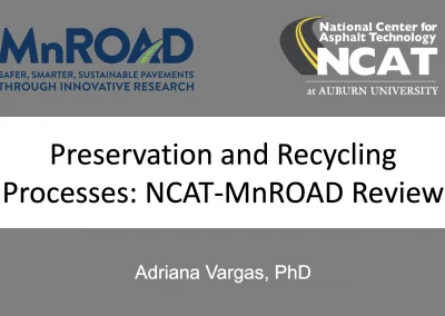 NCAT Preservation Study