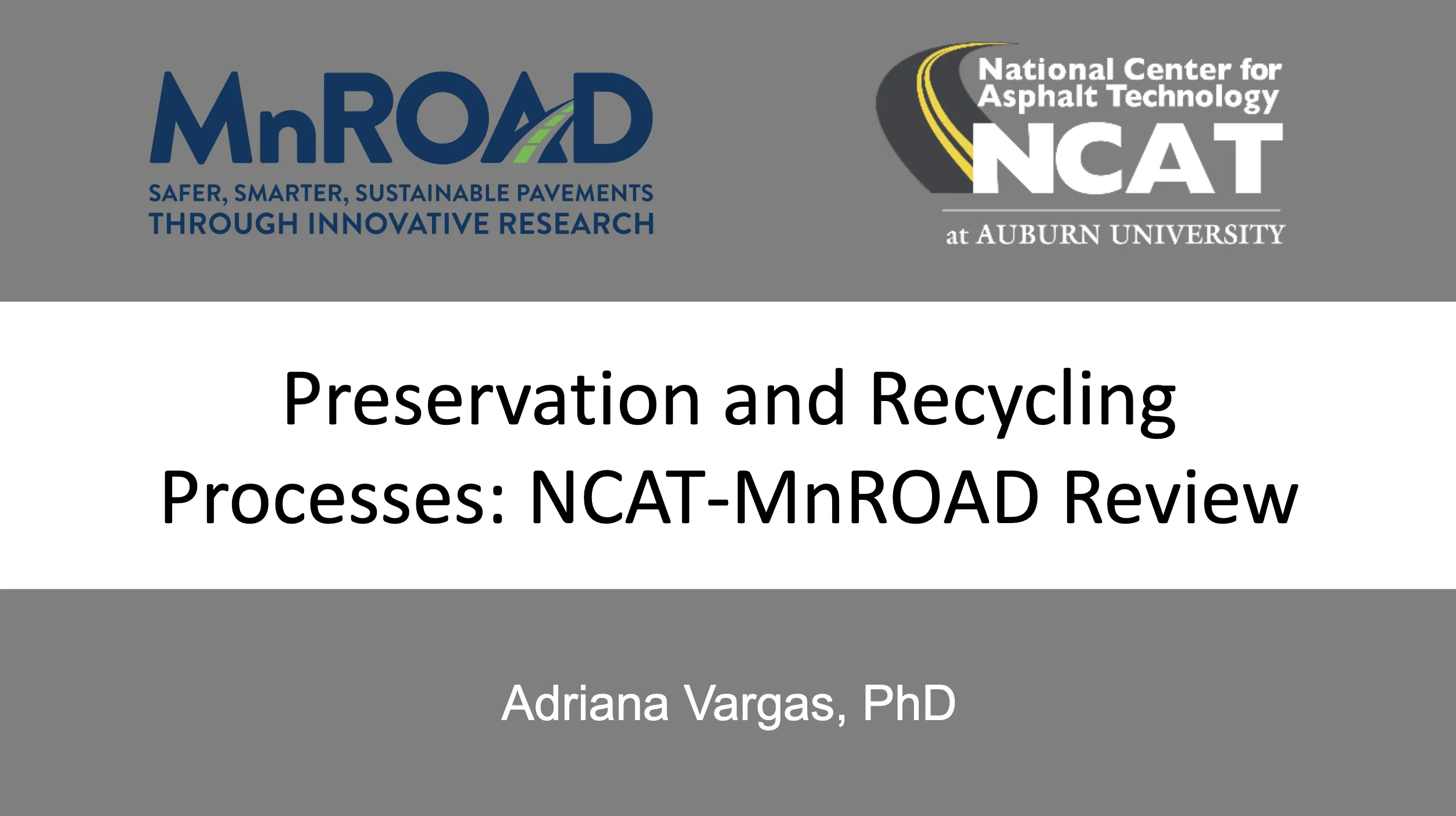 NCAT Preservation Study