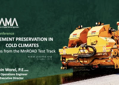 Pavement Preservation in Cold Climates