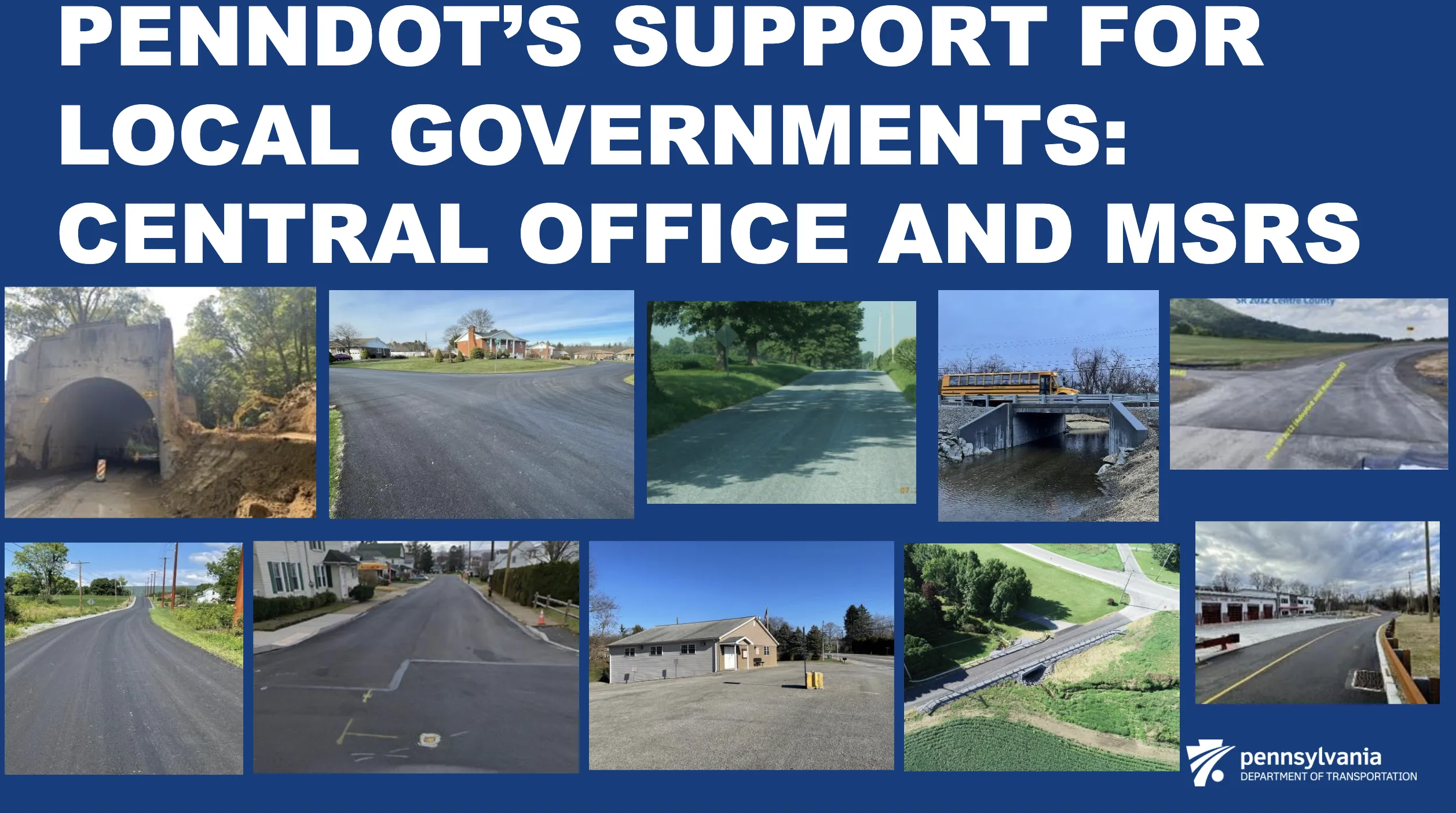 PennDOT Municipal Service Supervisors
