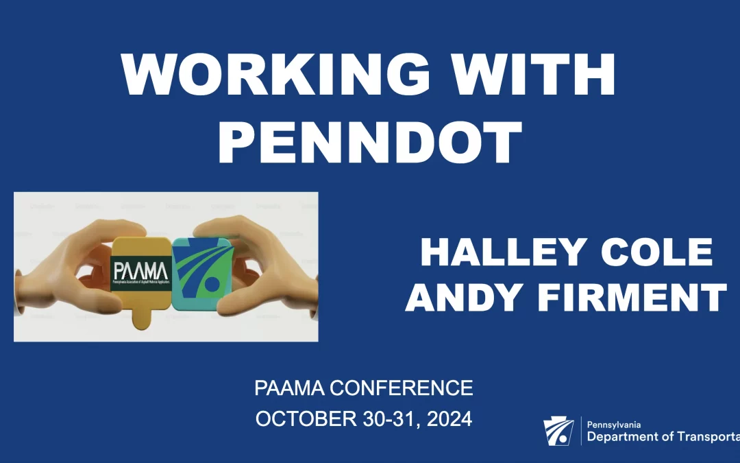 Working with PennDOT