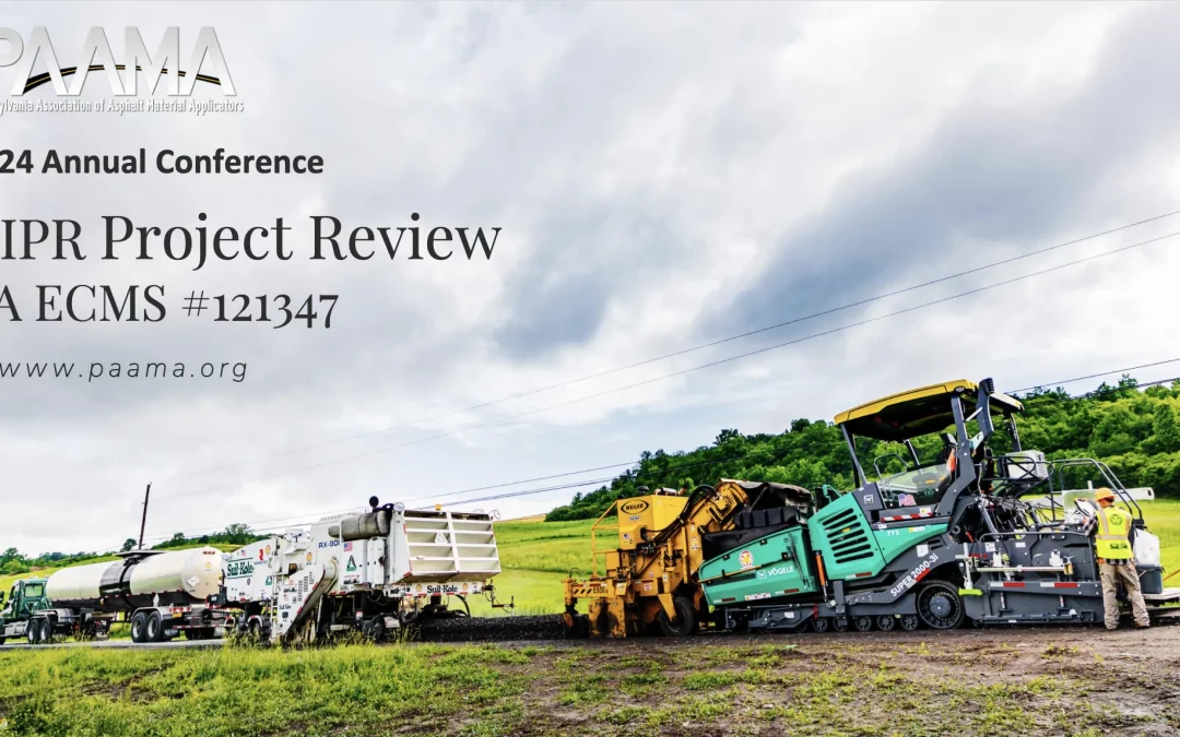 Cold In-Place Recycling Project Review