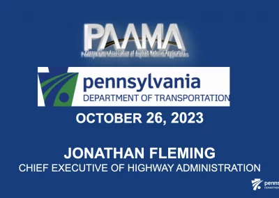 2023 PennDOT Update – Jonathan Fleming