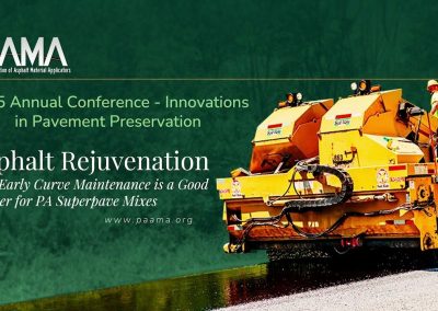 Asphalt Rejuvenation Overview