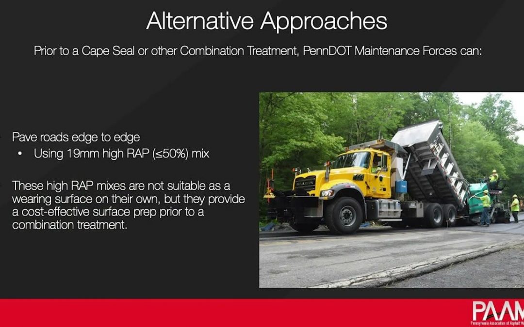 Cape Seals – PennDOT East Region Training