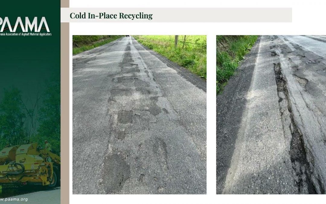 Cold In-Pace Recycling and Full Depth Reclaimation – PennDOT East Region Training